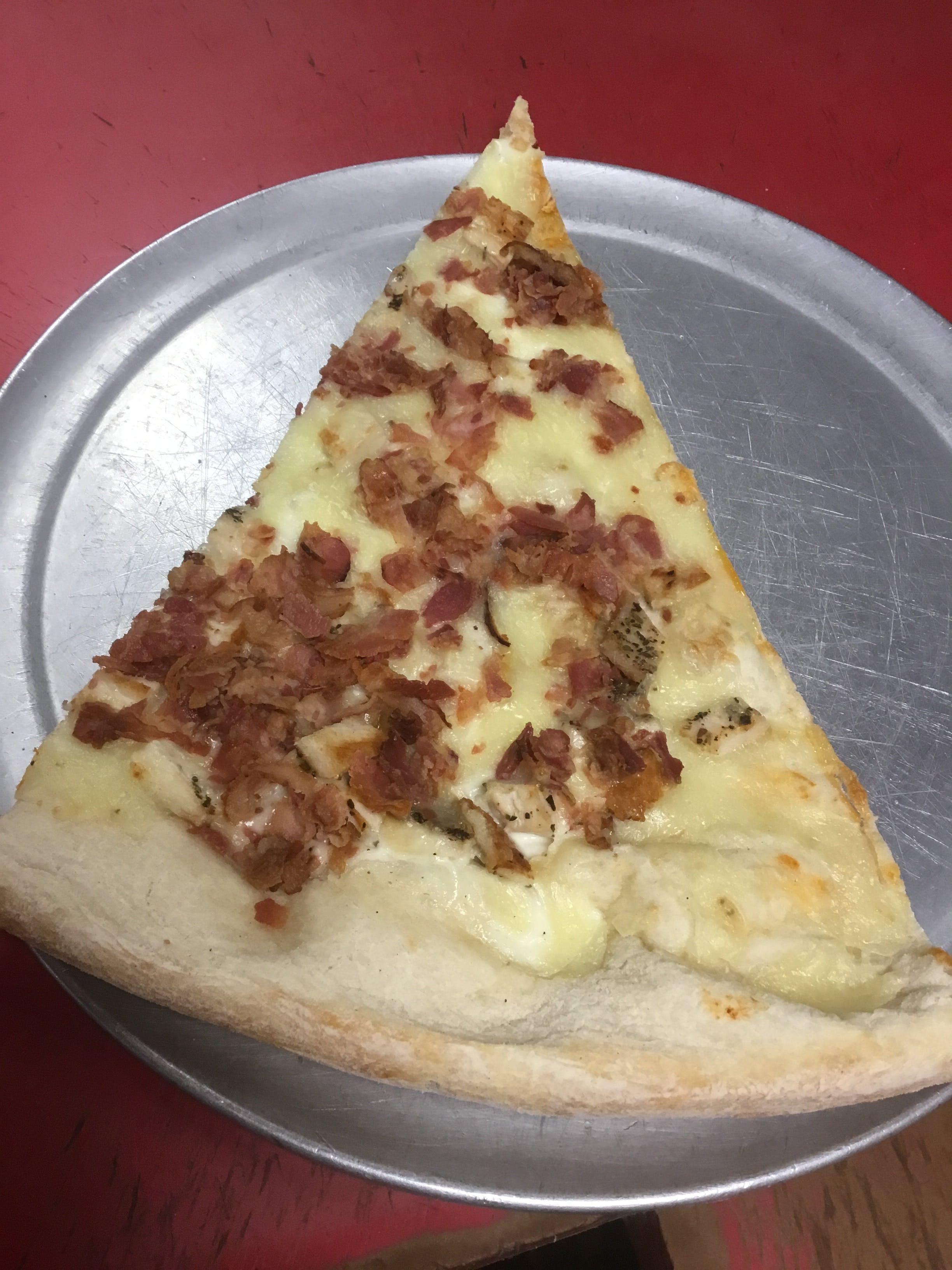 Order Chicken, Bacon, Ranch Pizza Slice - Slice food online from Badabing Pizzeria store, Middletown on bringmethat.com