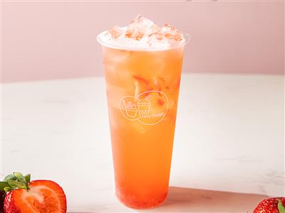 Order Strawberry Jasmine Green Tea food online from Lady Sweet Cafe store, Streamwood on bringmethat.com