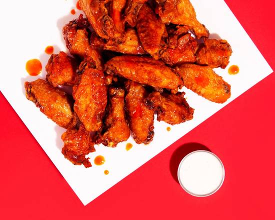 Order 20 Chicken Wings food online from Killer Wings store, Copiague on bringmethat.com