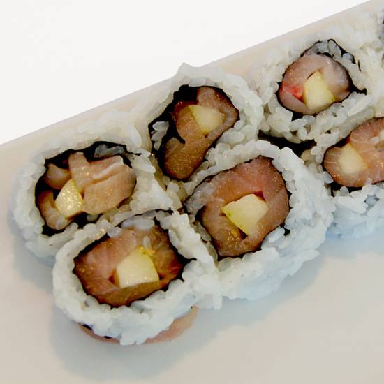 Order Albacore Cut Roll food online from Kai Sushi store, Orange on bringmethat.com