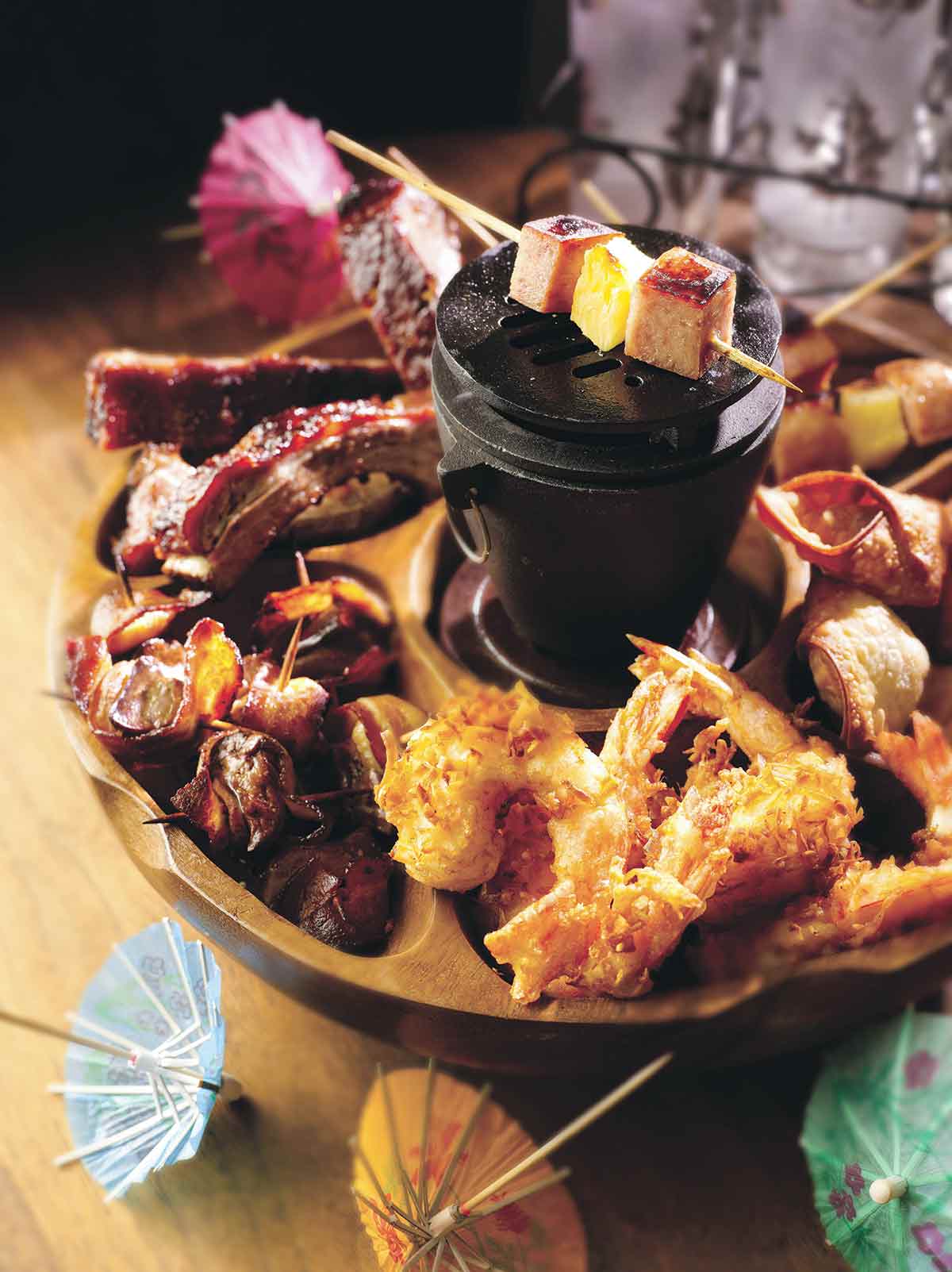 Order Pu Pu Platter (for 2) food online from Hot Mustard store, Charleston on bringmethat.com