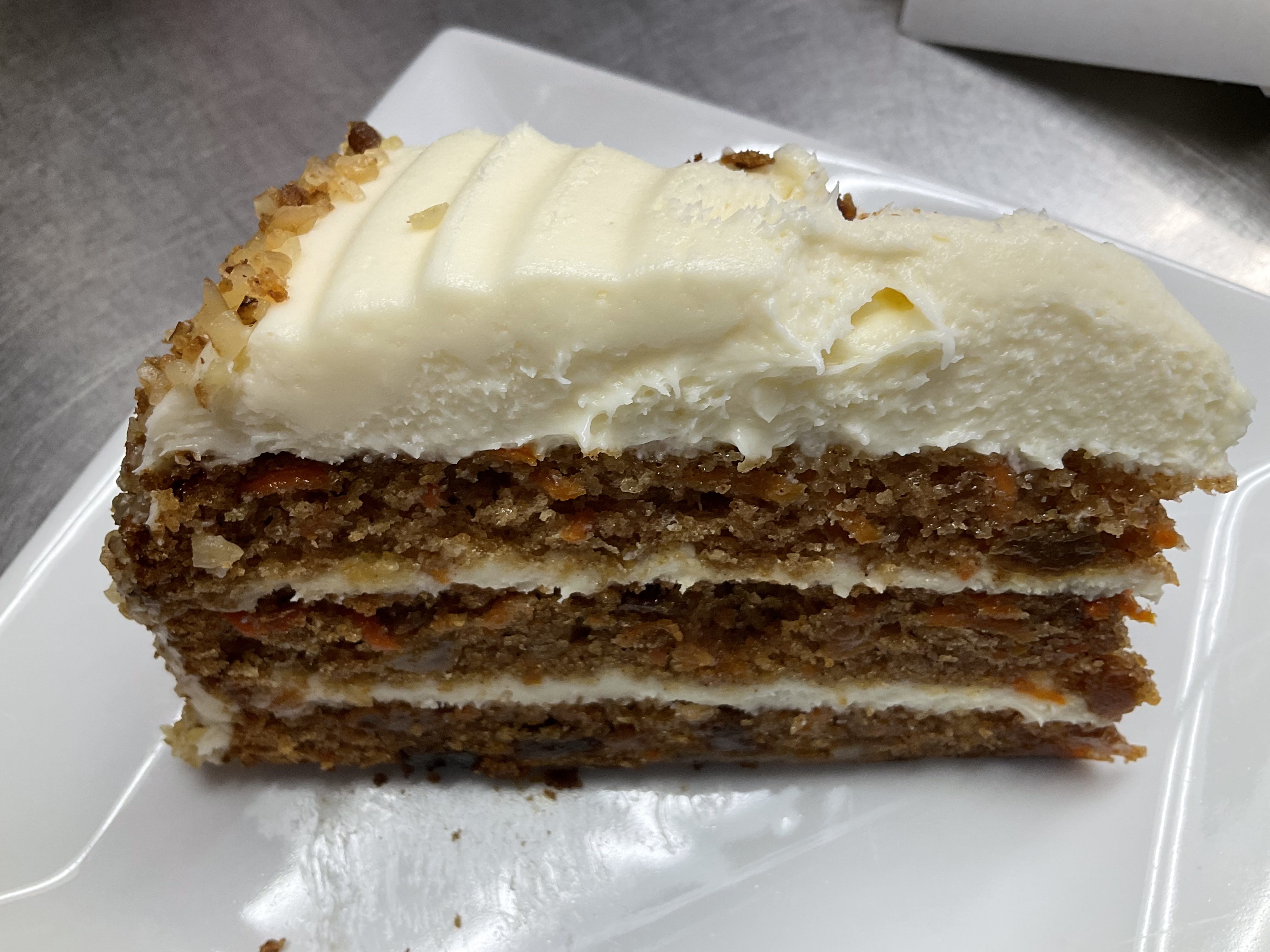 Order Carrot cake food online from The Pit Stop store, Merrick on bringmethat.com