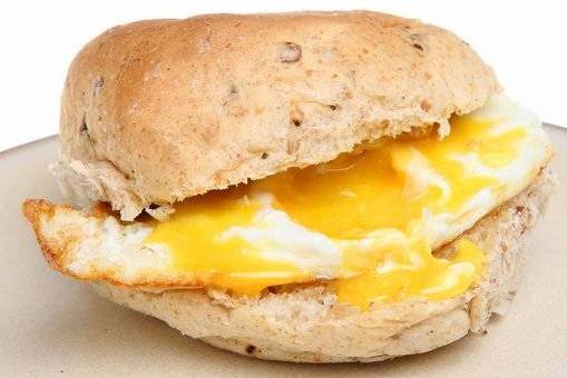 Order Egg on a Roll Sandwich food online from Kalo Café store, Stamford on bringmethat.com