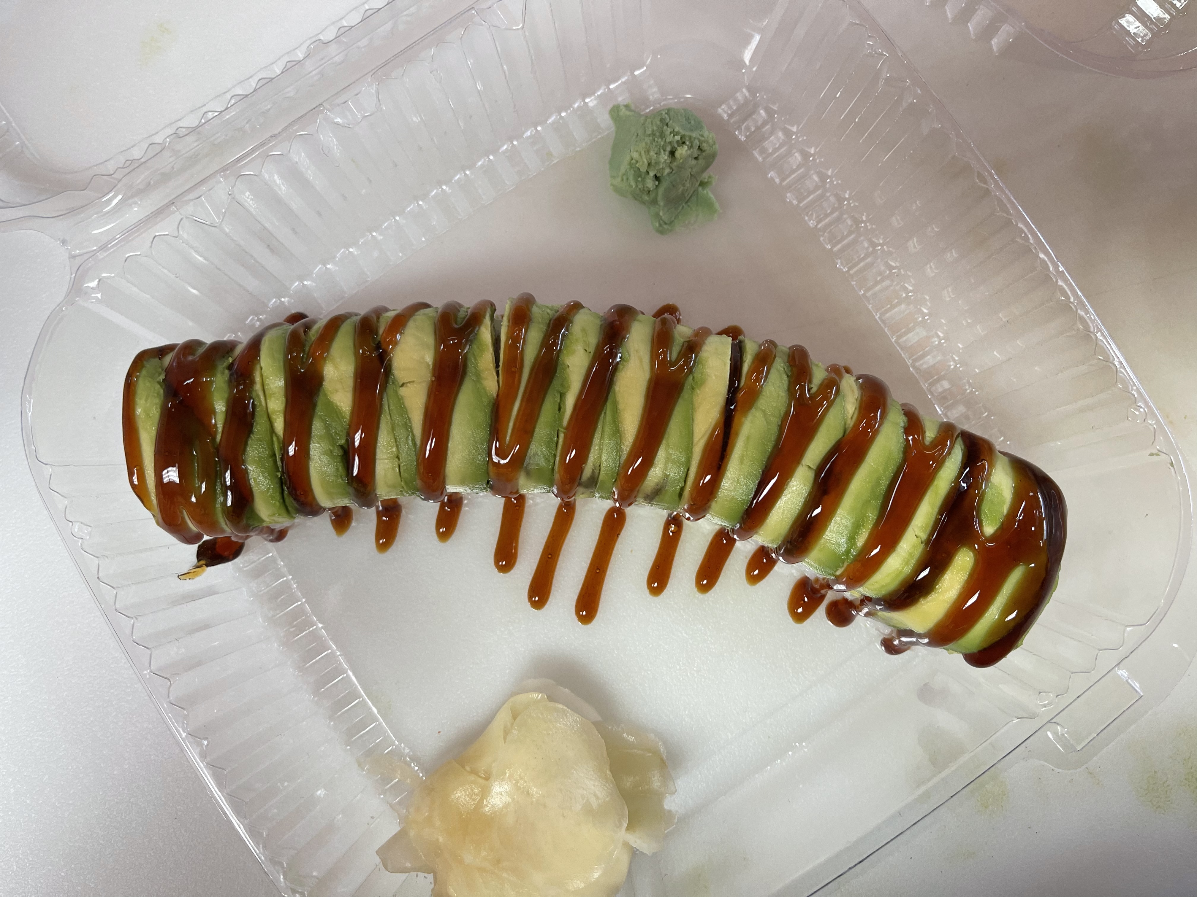 Order Caterpiller Roll food online from Sushi Go store, Dallas on bringmethat.com