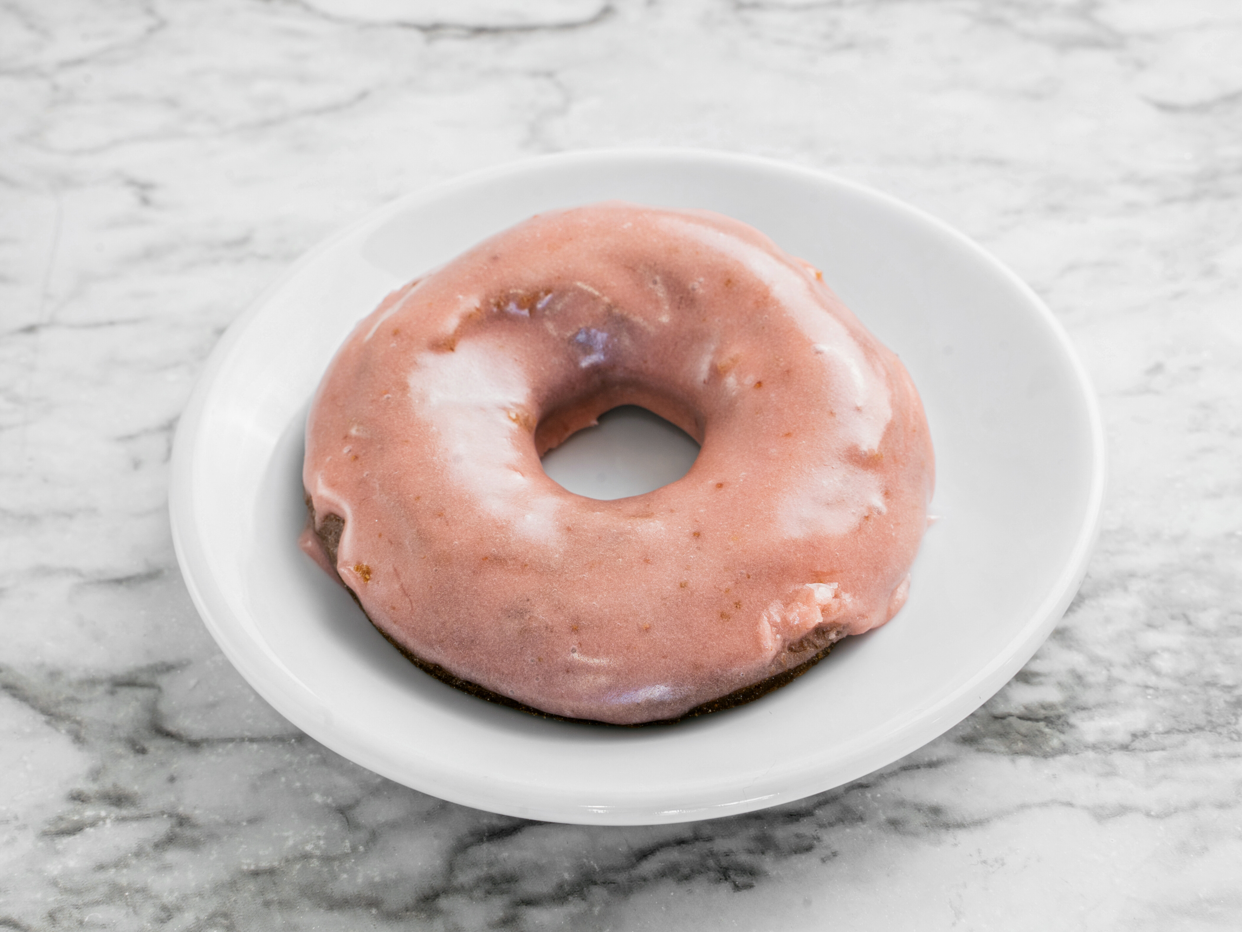 Order Gluten Free Strawberry Donut food online from Sugar Donuts store, Charlotte on bringmethat.com