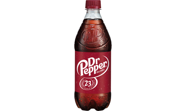 Order 20 oz Dr. Pepper food online from Santucci Square Pizza store, Hatfield on bringmethat.com