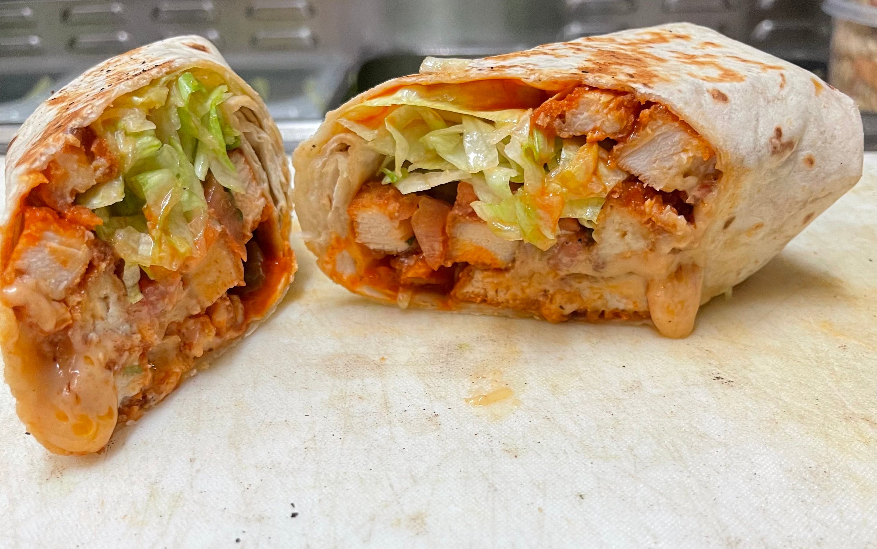 Order Buffalo Chicken Wrap - Wrap food online from Cheap Seats Tavern 2 store, Bluffton on bringmethat.com