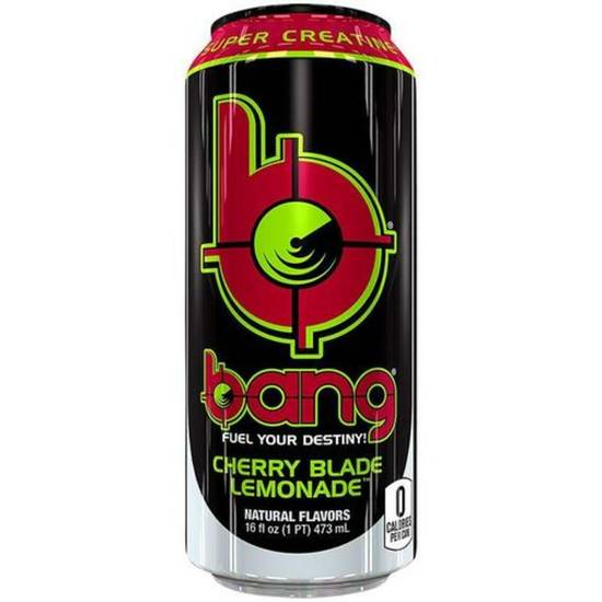 Order Bang Energy Drink - Cherry Blade Lemonade food online from IV Deli Mart store, Goleta on bringmethat.com