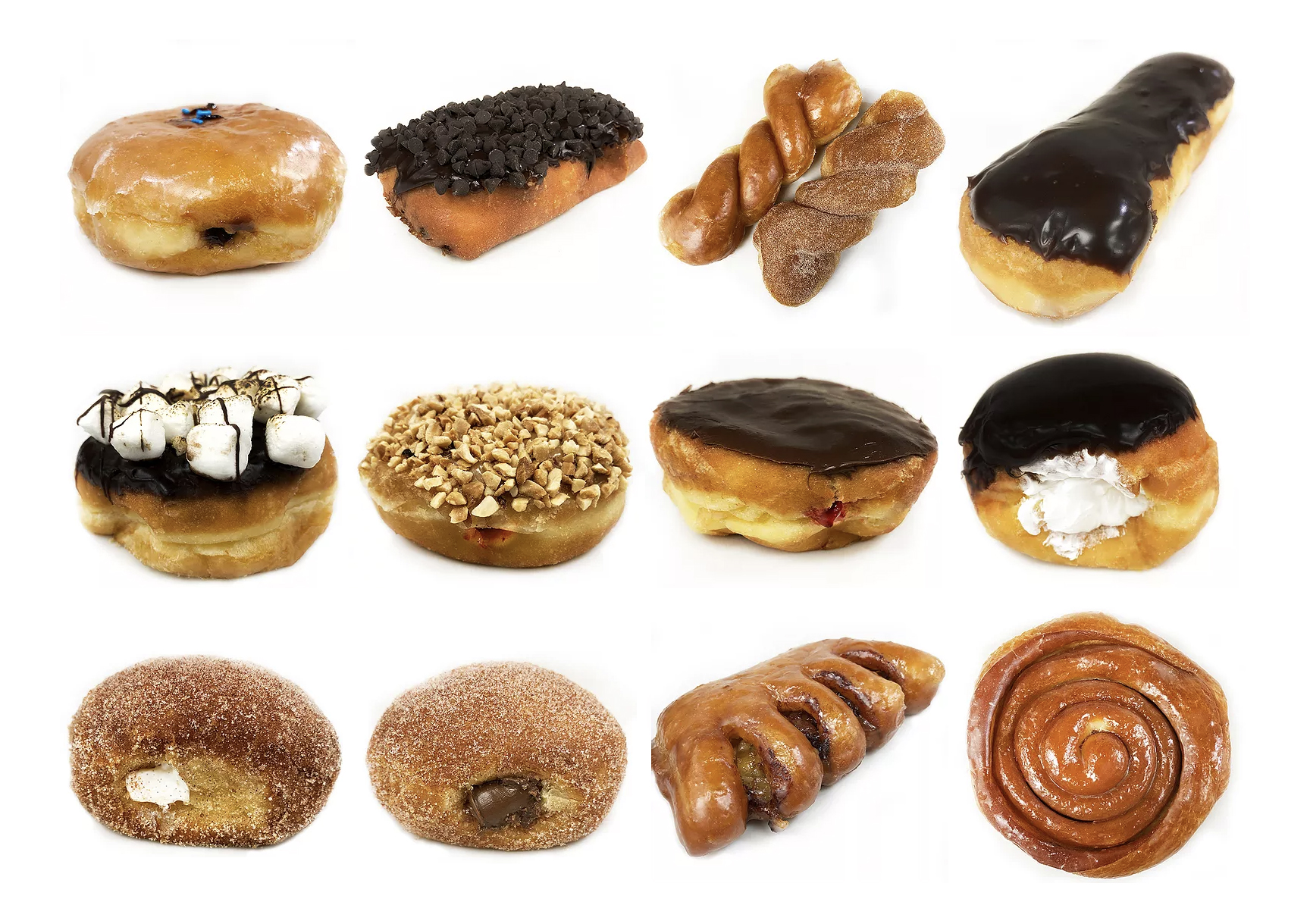 Order Dozen Deluxe food online from The Donuttery store, Huntington Beach on bringmethat.com