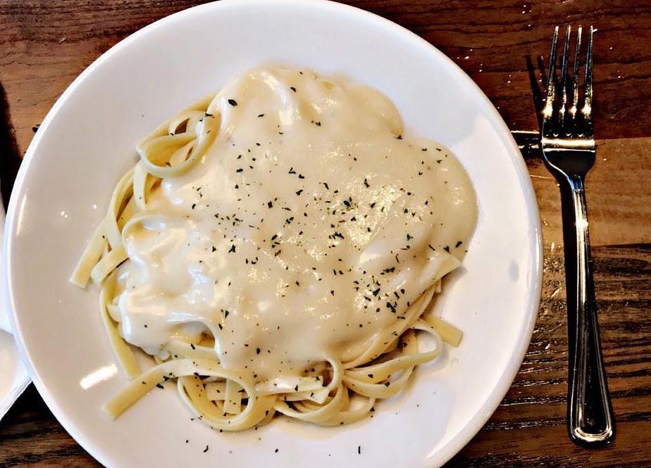 Order Fettuccine - Serves 1-2 food online from Aurelio Pizza store, Fishers on bringmethat.com