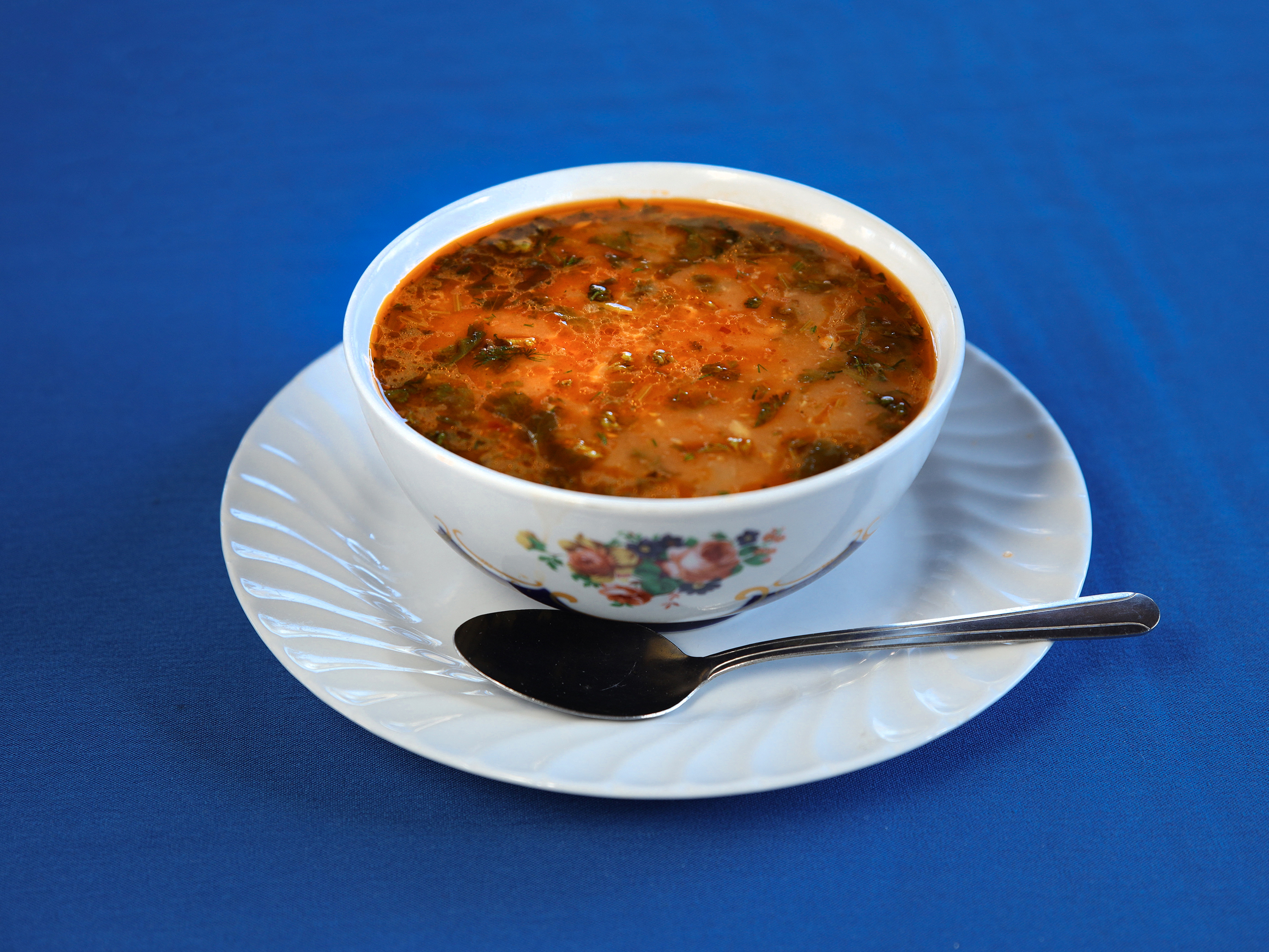 Order Kharcho Soup food online from Uzbekistan Restaurant store, Philadelphia on bringmethat.com