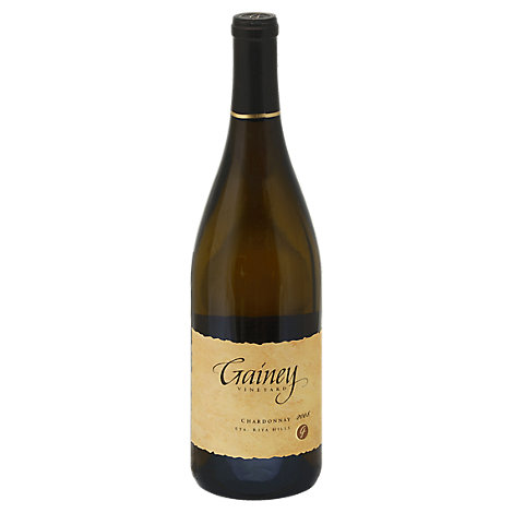 Order Gainey Chardonnay Santa Rita Hills 750 ml. food online from Village Wine & Spirits store, Ventura on bringmethat.com