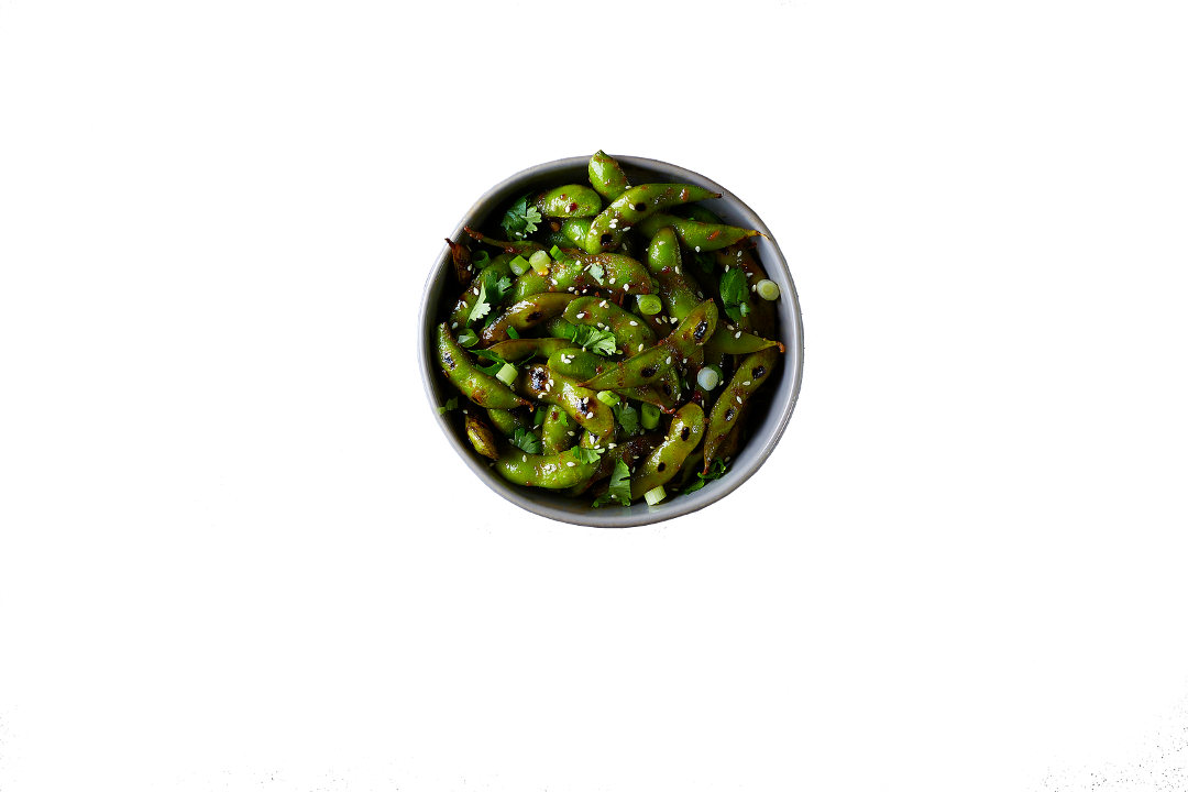 Order Edamame - Spicy Blistered food online from Red Stix Street Food store, Dallas on bringmethat.com