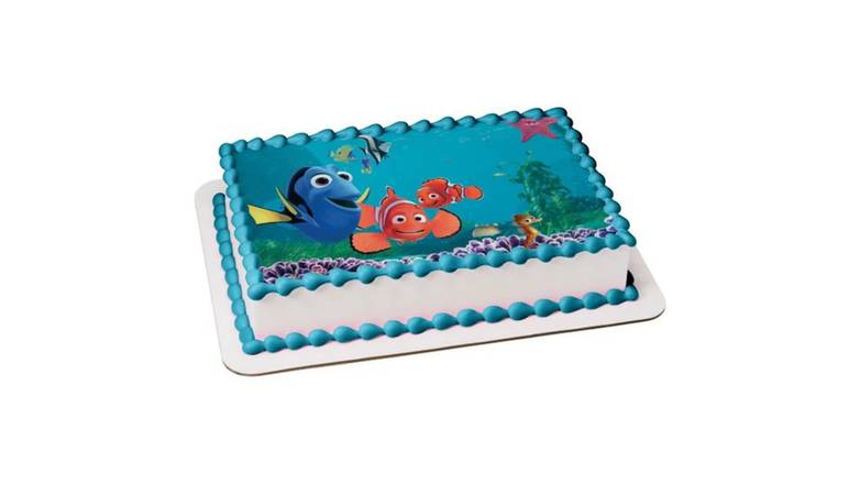 Order Finding Nemo Edible Image Photo 1/4 Quarter Sheet Cake food online from Red Roof Market store, Lafollette on bringmethat.com