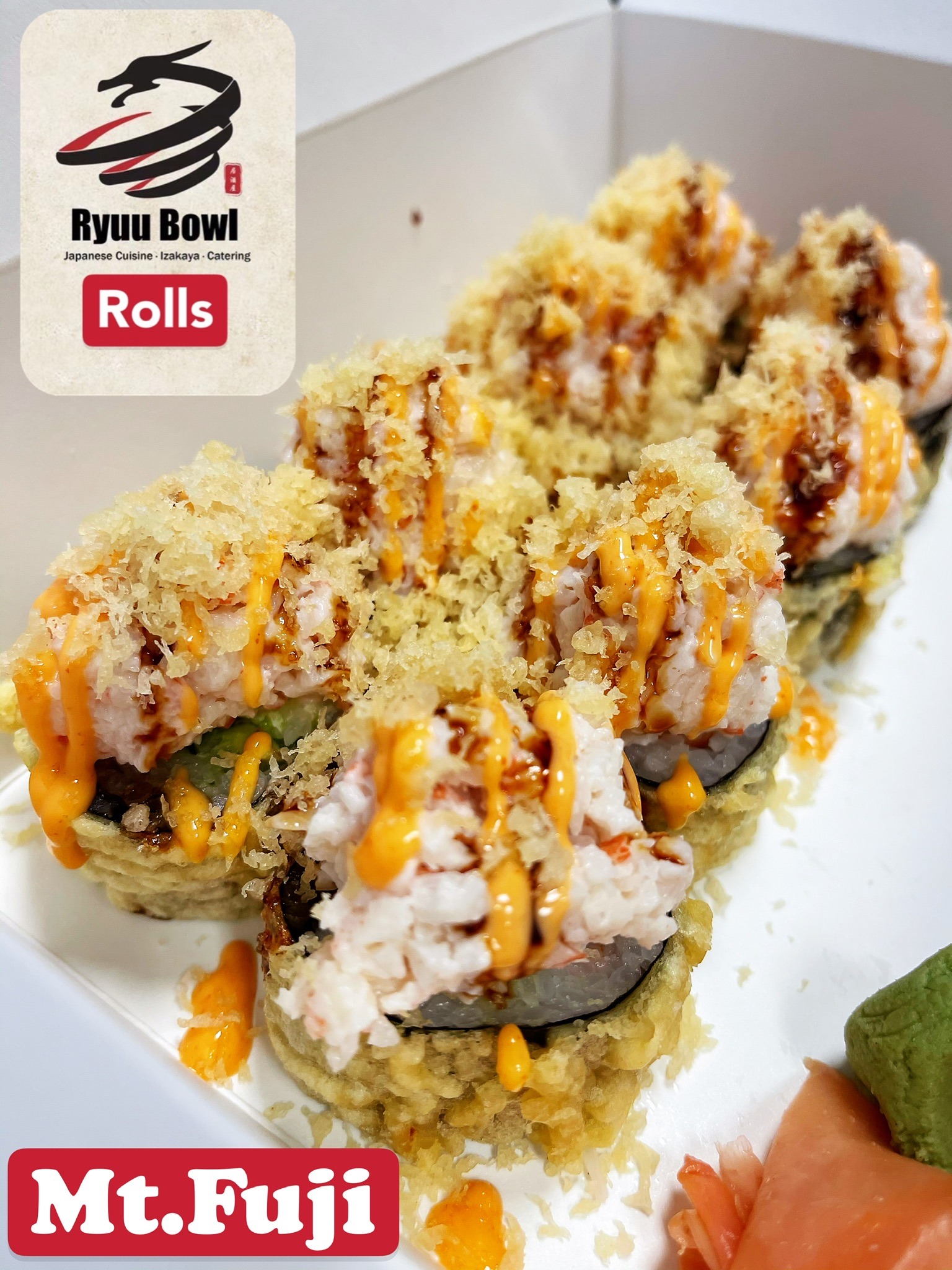 Order Mt Fuji Roll food online from Ryuu Bowl store, Anchorage on bringmethat.com