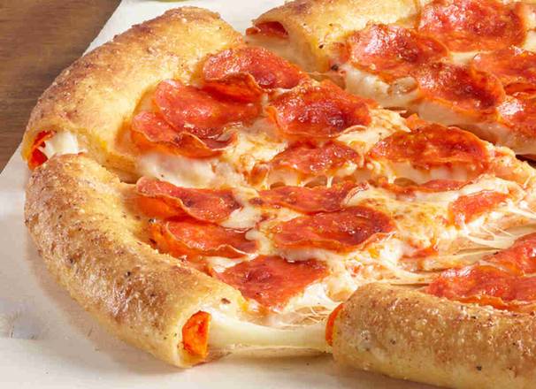 Order Epic Pepperoni-Stuffed Crust Pepperoni Pizza food online from Papa Johns Pizza store, DAYTON on bringmethat.com