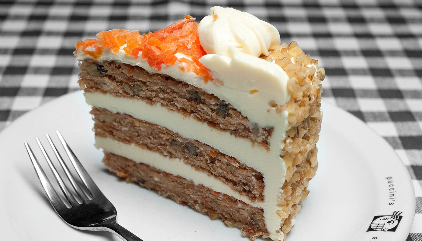 Order Layer Carrot Cake - Dessert food online from Bucceto's store, Bloomington on bringmethat.com