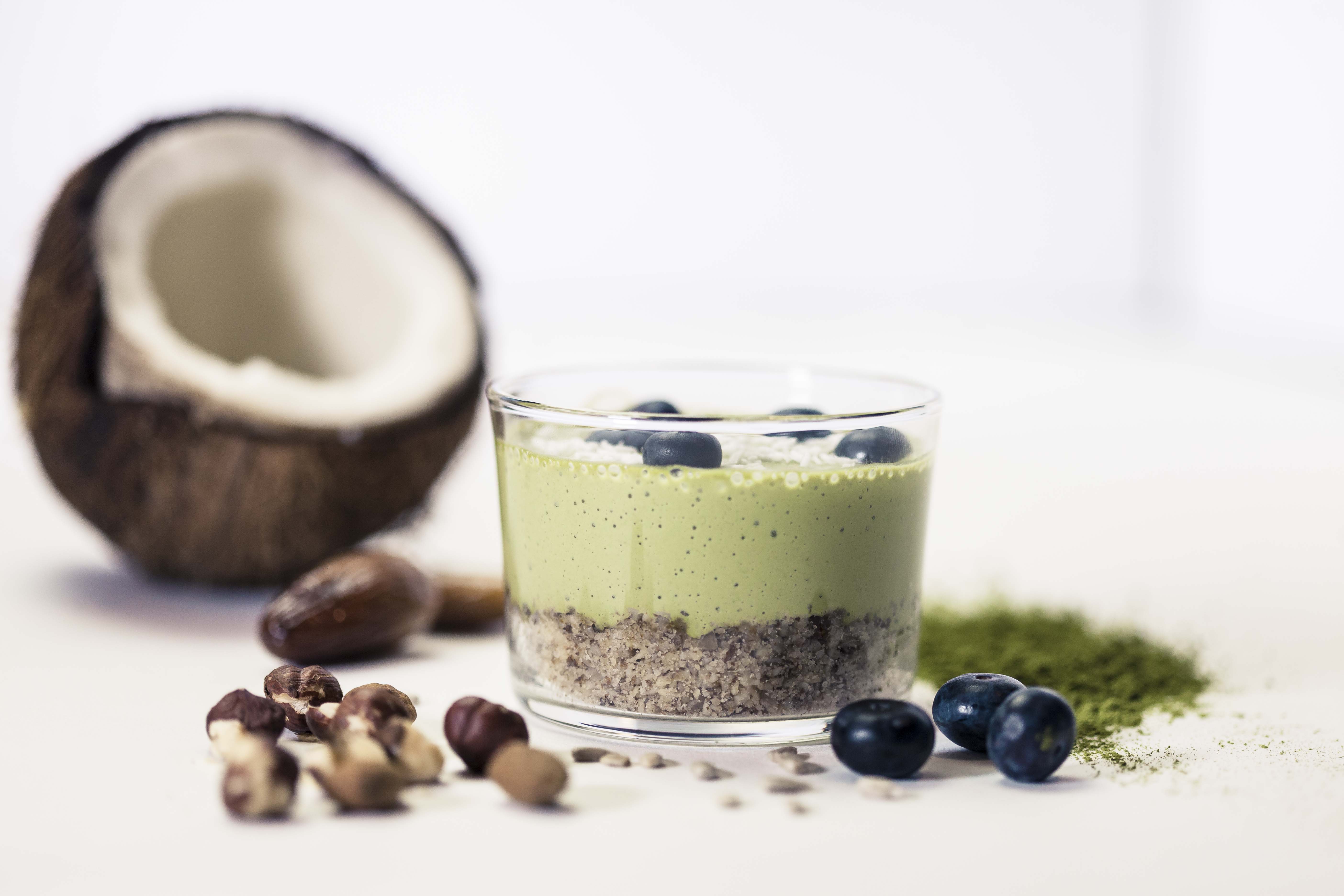 Order Coconut Matcha Bowl food online from Juicery Kitchen store, Brooklyn on bringmethat.com