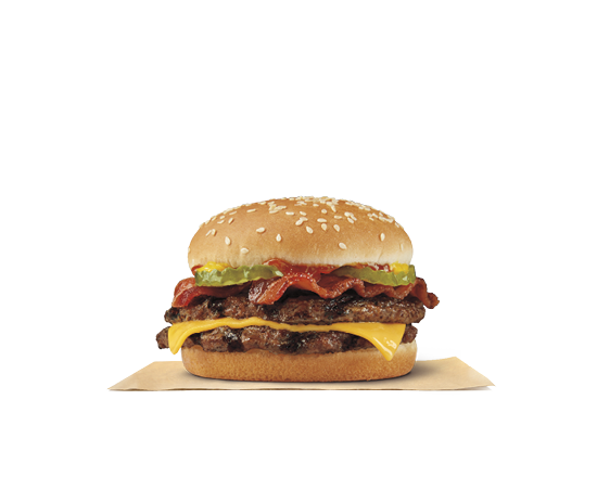 Order Bacon Double Cheeseburger food online from Burger King store, Lima on bringmethat.com