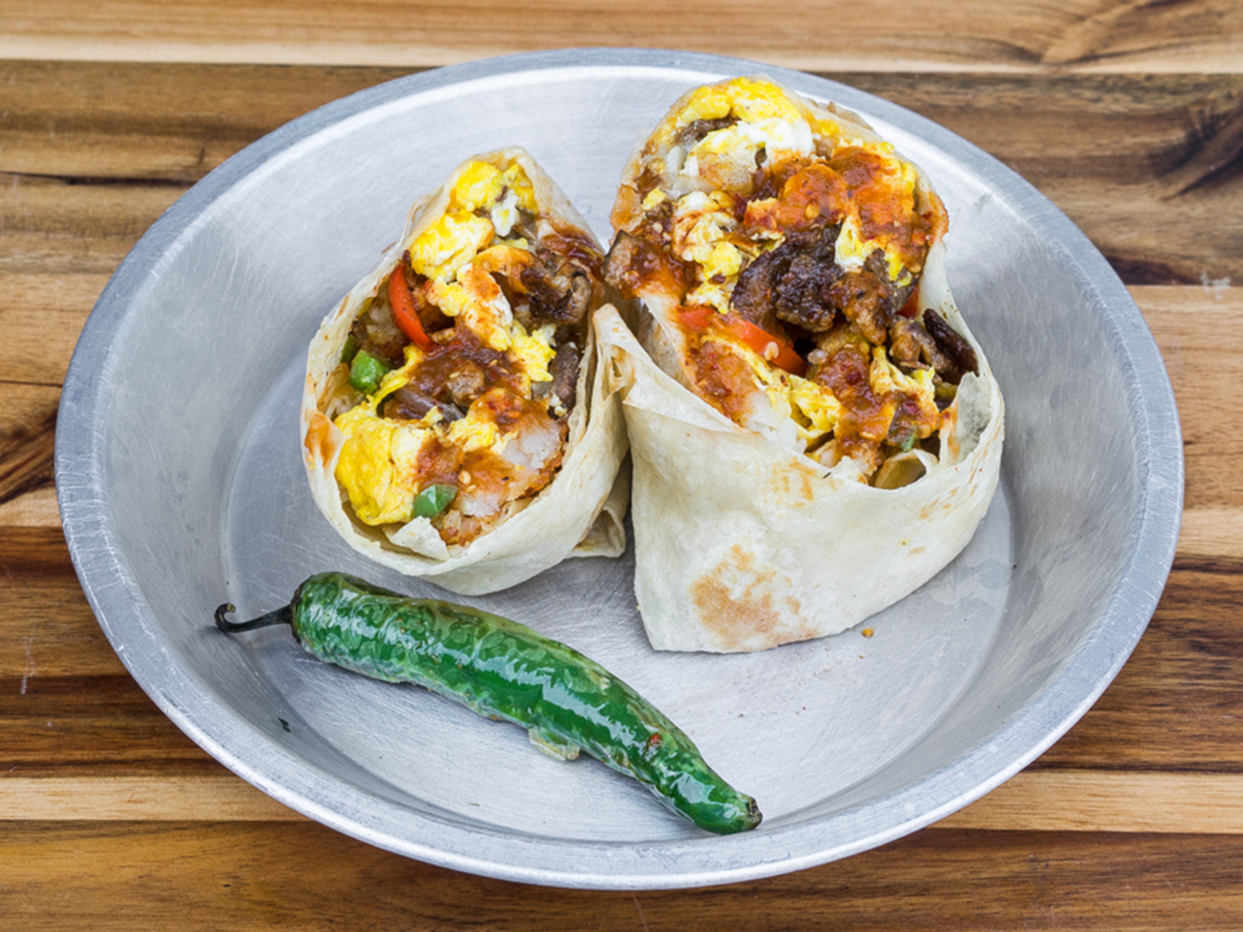 Order Padre Burrito food online from Spot Downtown store, Bakersfield on bringmethat.com