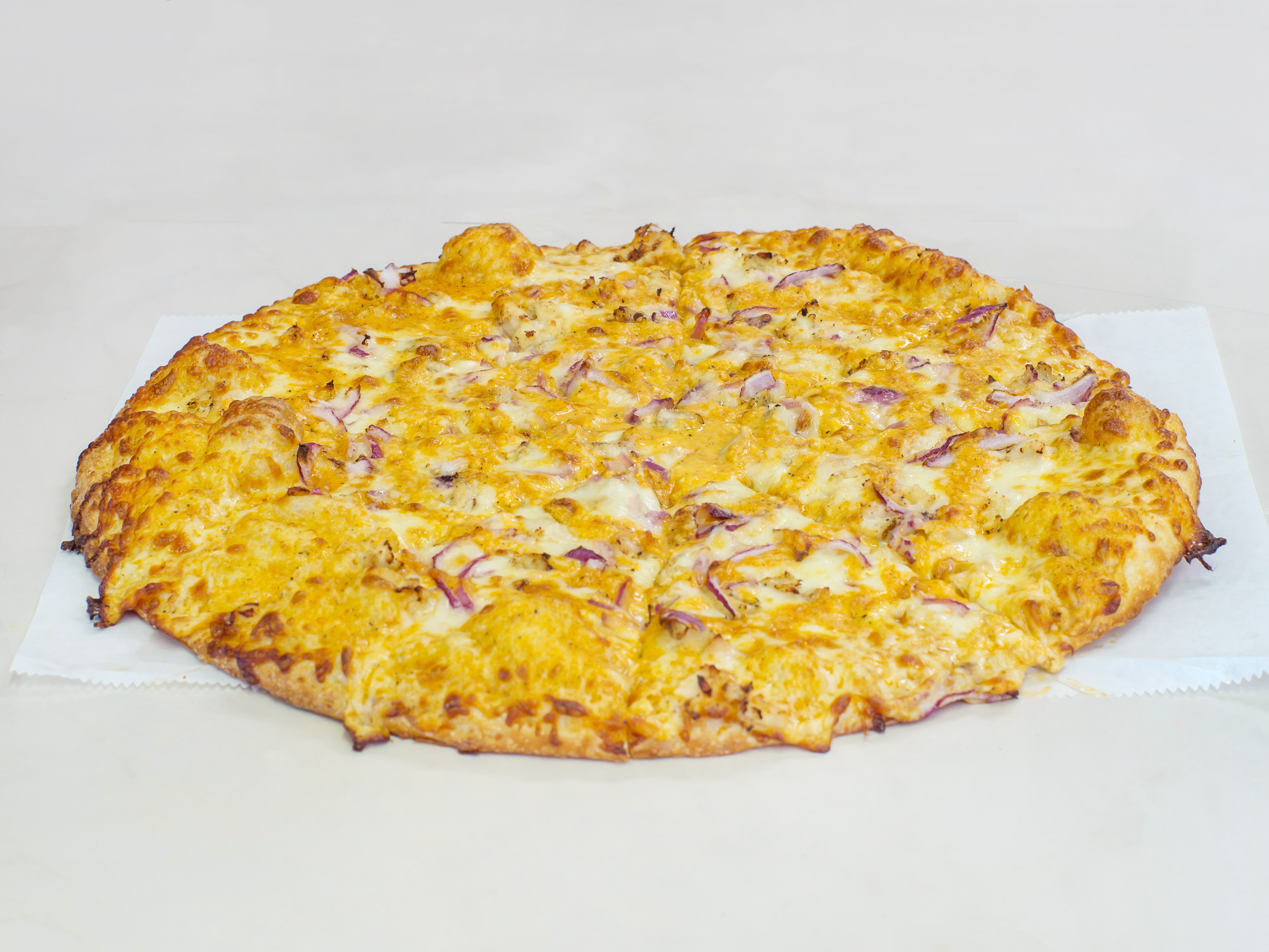 Order Buffalo Chicken Pizza food online from Hot Box Pizza & Wings store, South Park Township on bringmethat.com