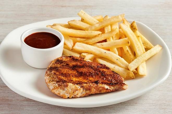Order Grilled Chicken on the Barbie (5 oz) food online from Outback Steakhouse store, Cordova on bringmethat.com