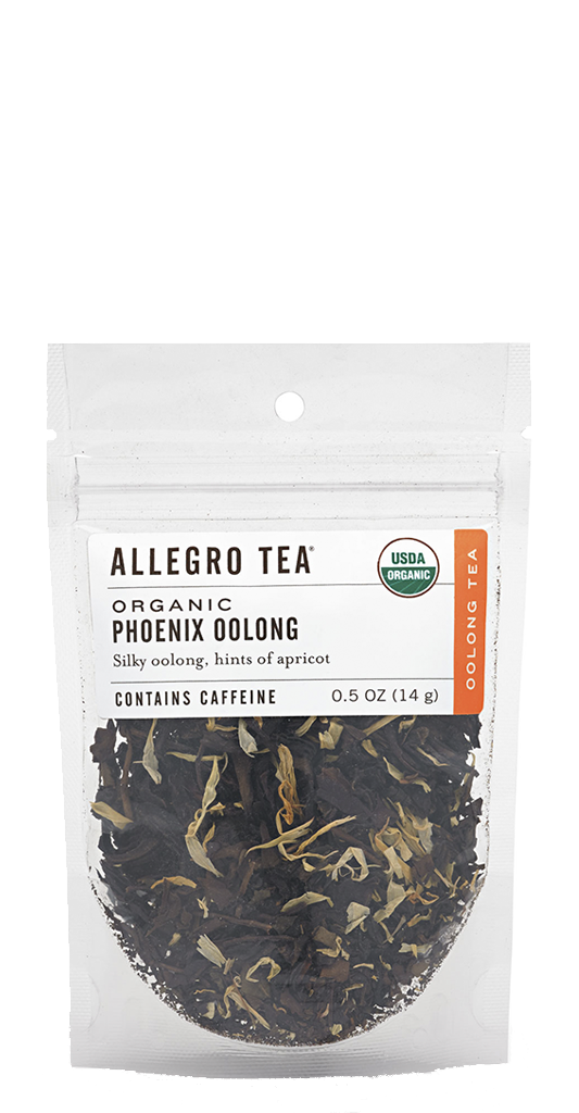 Order Organic Phoenix Oolong (.50 oz.) Tea food online from Allegro Coffee Company store, Greensboro on bringmethat.com