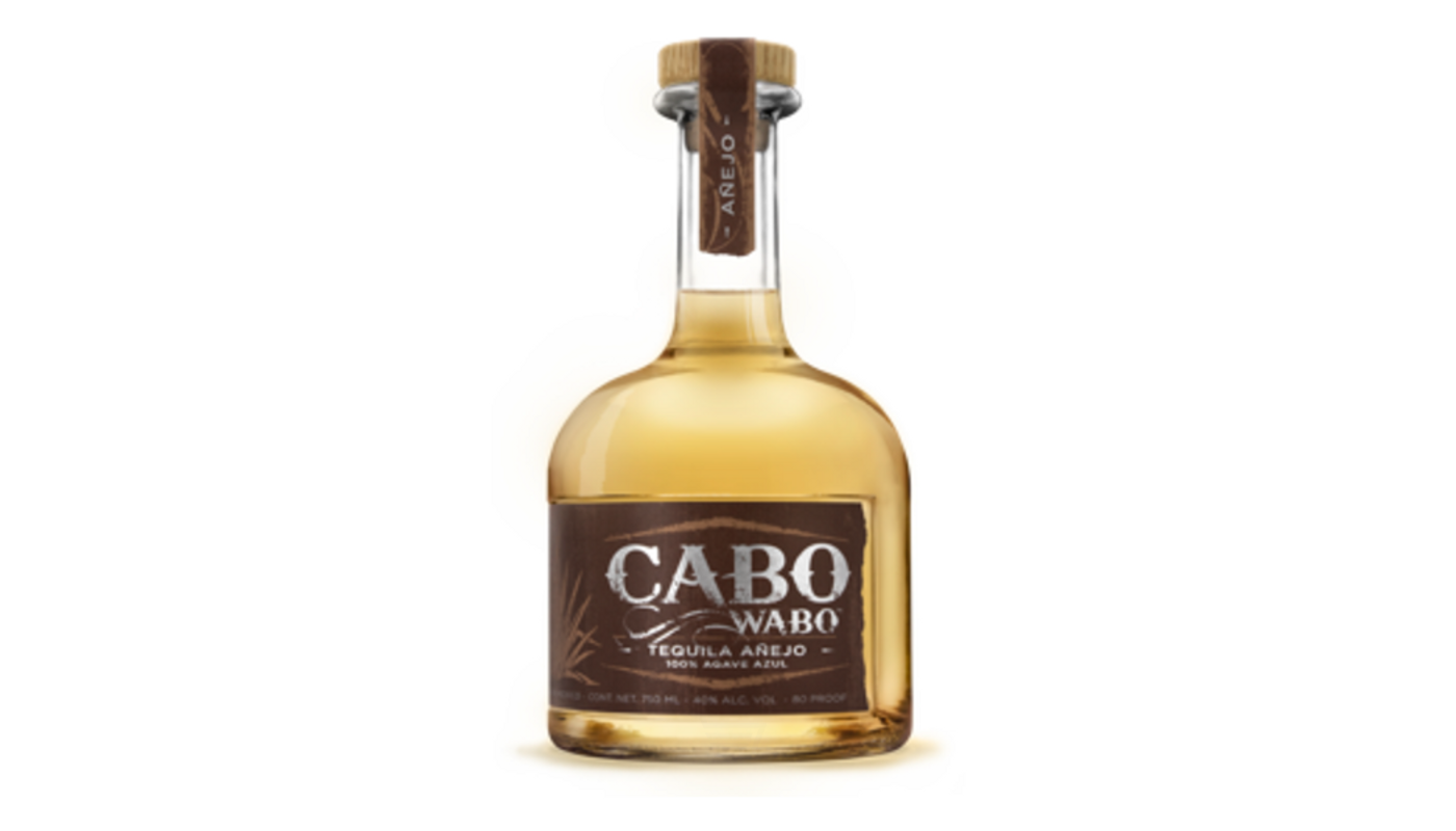 Order Cabo Wabo Tequila Anejo 750mL food online from JR Food Mart store, Camarillo on bringmethat.com