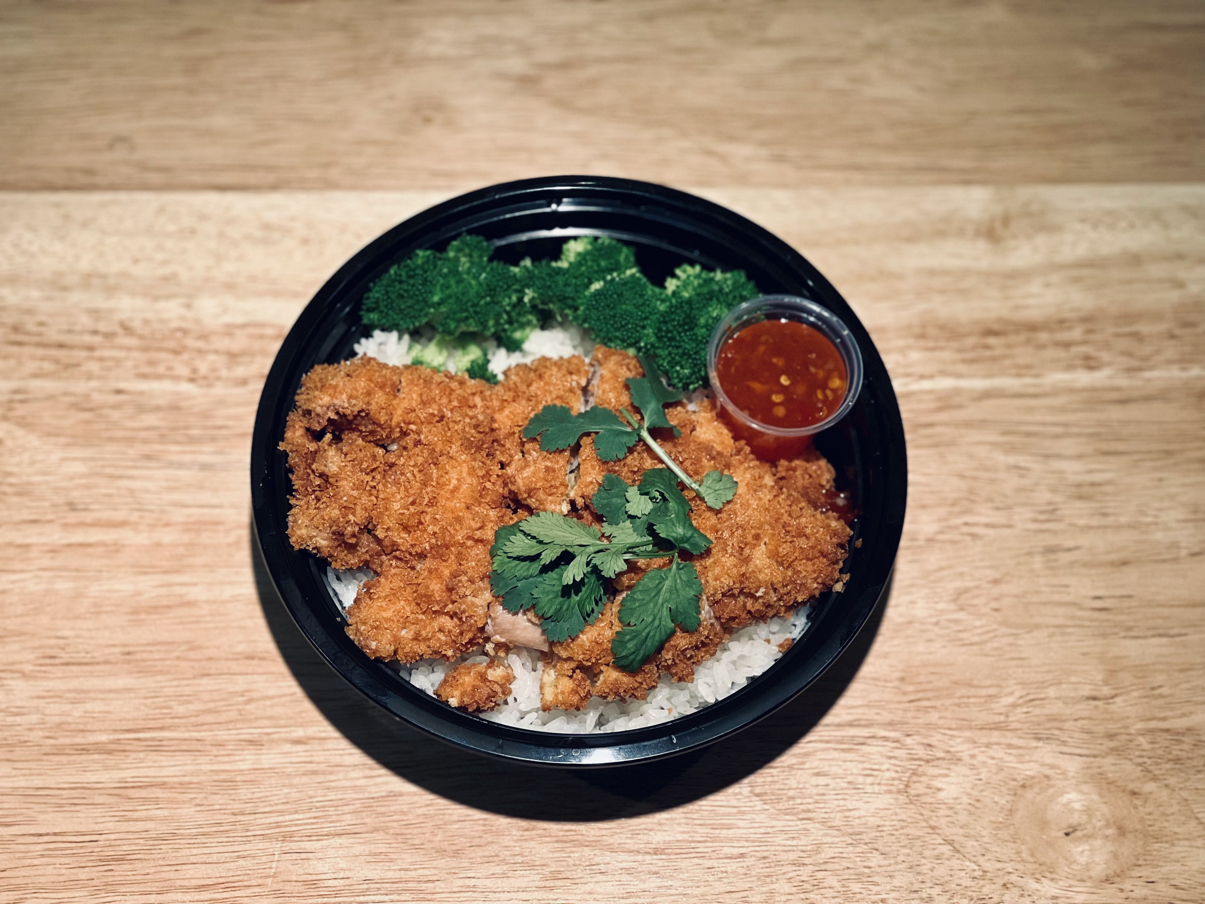 Order The Panko Thai Chicken & Rice food online from Rolling Thai store, San Francisco on bringmethat.com