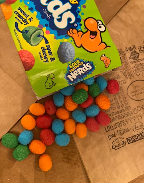 Order Sour Big Chewy Nerds Theater Box food online from The Sweet Shop Nyc store, New York on bringmethat.com