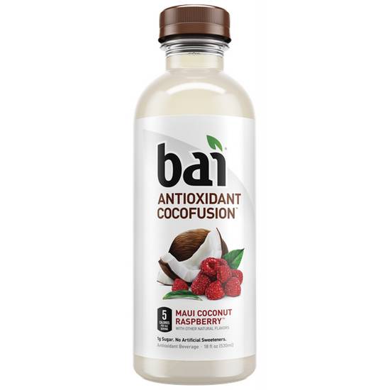 Order Bai Cocofusion Antioxidant Infused Beverage Maui Coconut Raspberry food online from Deerings Market store, Traverse City on bringmethat.com