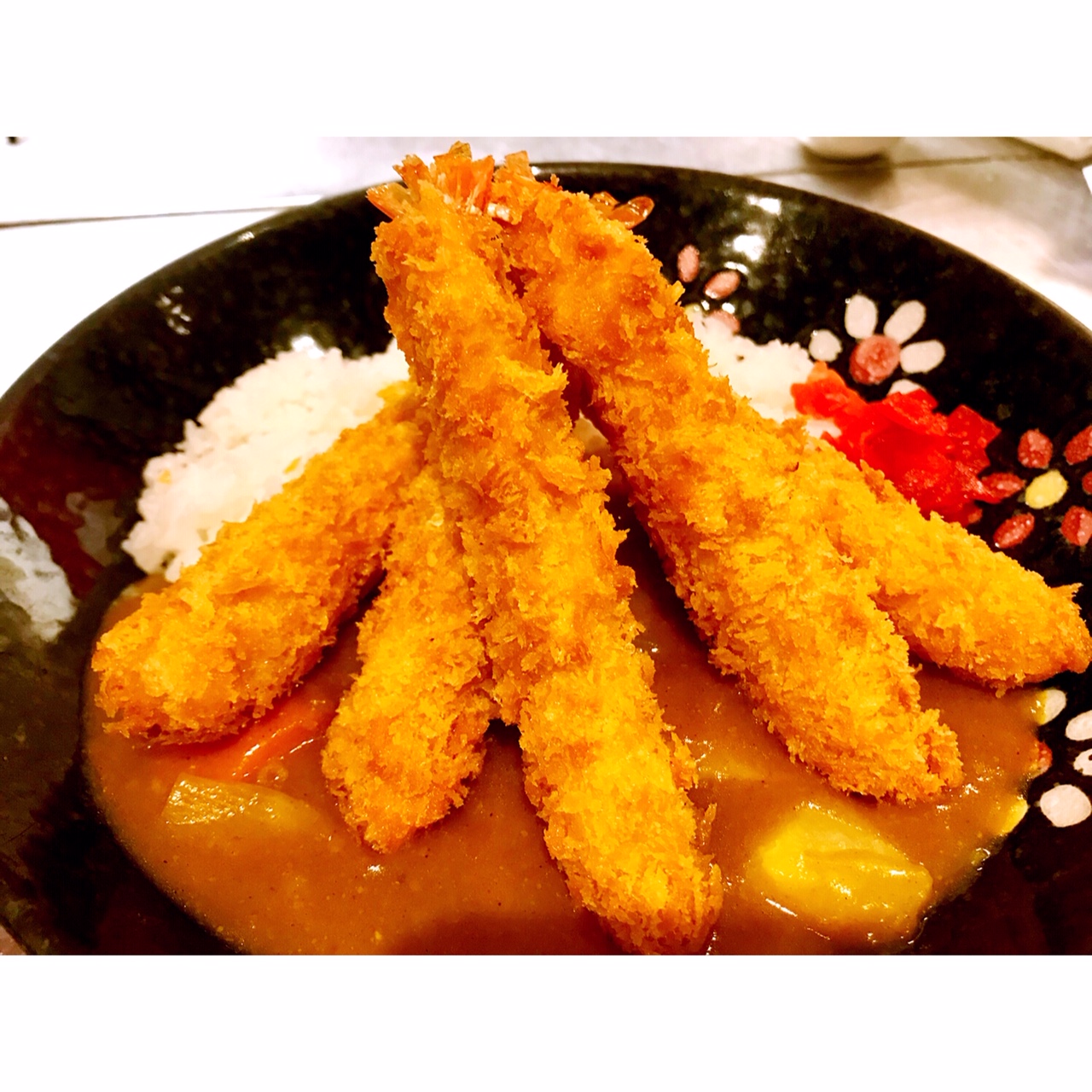 Order 503. Ebi Curry Rice food online from Majikku Ramen store, Daly City on bringmethat.com