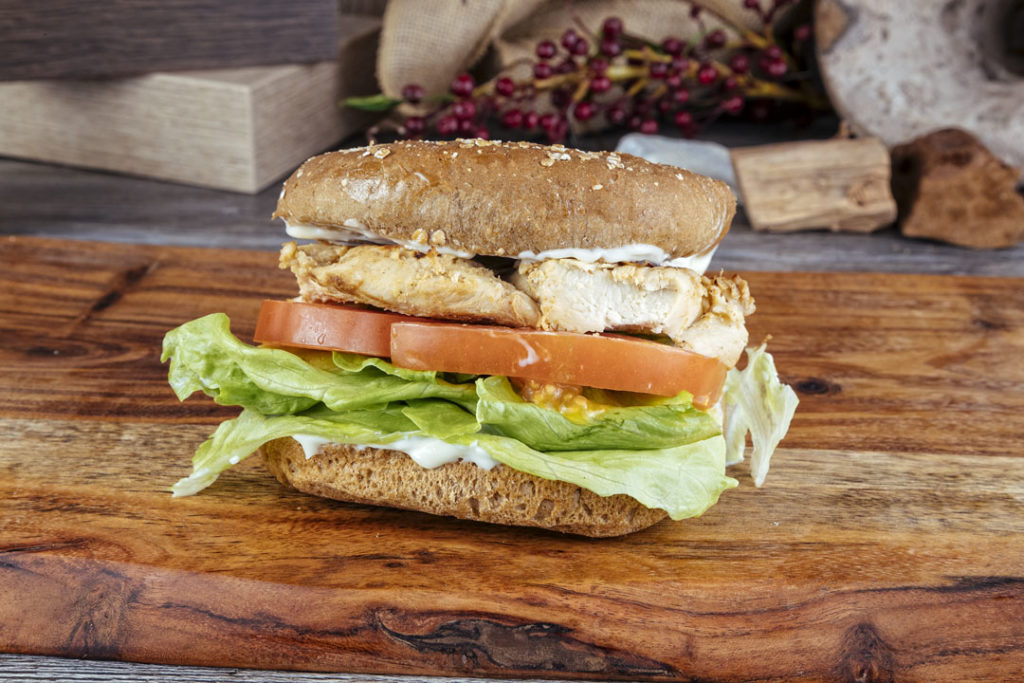 Order Chicken Breast Sandwich food online from Toms #1 store, Los Angeles on bringmethat.com