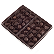 Order Dark Signature Assortment food online from Chocolate Chocolate Chocolate store, Kirkwood on bringmethat.com