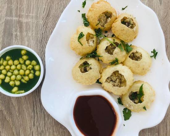 Order Pani Puri (for 8) food online from Honest Richmond store, Richmond on bringmethat.com