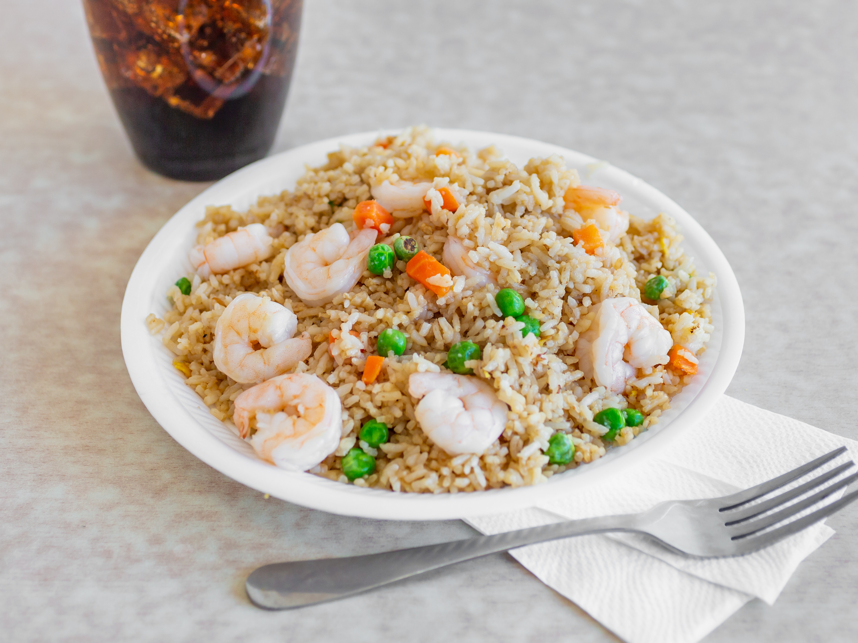 Order Shrimp Fried Rice food online from China road store, Long Beach on bringmethat.com