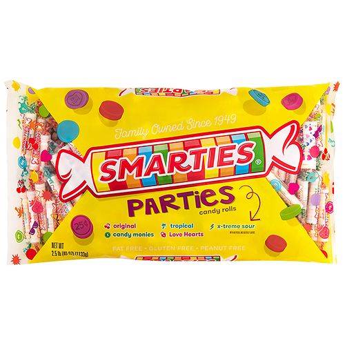 Order Festive Voice Halloween Smarties Parties, Large Bag Assorted Flavors - 40.0 oz food online from Walgreens store, Newark on bringmethat.com