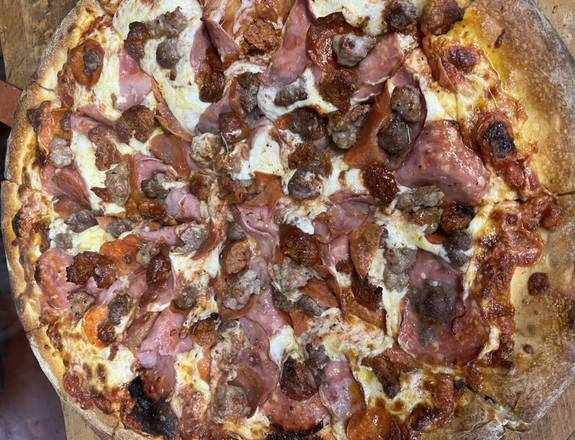 Order Meat-Zilla Pizza food online from Giannis Pizza store, Monterey on bringmethat.com