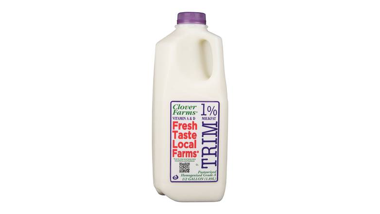 Order Clover Farms 1% Low-Fat Milk food online from Route 7 Food Mart store, Norwalk on bringmethat.com