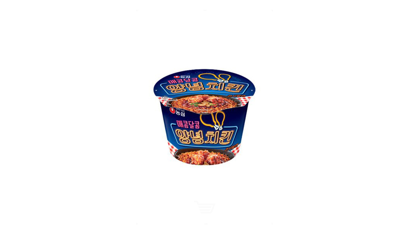 Order Nong Shim Spicy Chicken 3oz Count food online from Robert Market store, Los Angeles on bringmethat.com