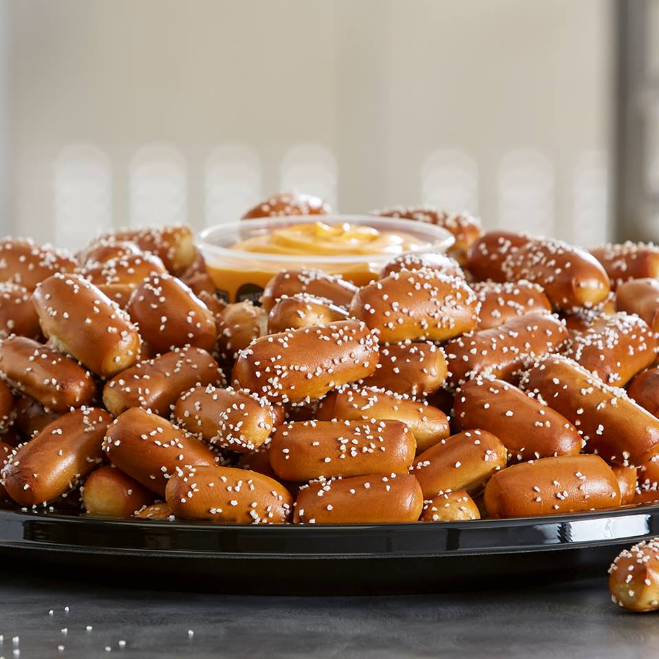 Order Small Rivets Party Tray food online from Philly Pretzel Factory store, Howell on bringmethat.com