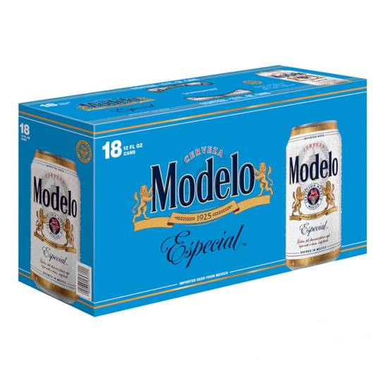 Order Modelo Especial 18 cans | 4% abv food online from Pink Dot store, Chino Hills on bringmethat.com