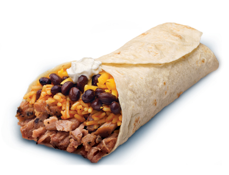 Order 5. Sweet Pork Burrito food online from Tacotime store, Highland on bringmethat.com