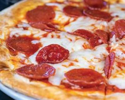 Order ABU’S PEPPERONI PIZZA food online from Aladdin Cafe store, San Diego on bringmethat.com