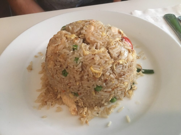 Order Pineapple Fried Rice food online from Bangkok Cuisine store, Forest Hills on bringmethat.com