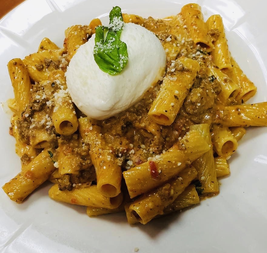 Order Rigatoni bolognese  food online from Chris Pizza store, Clifton on bringmethat.com