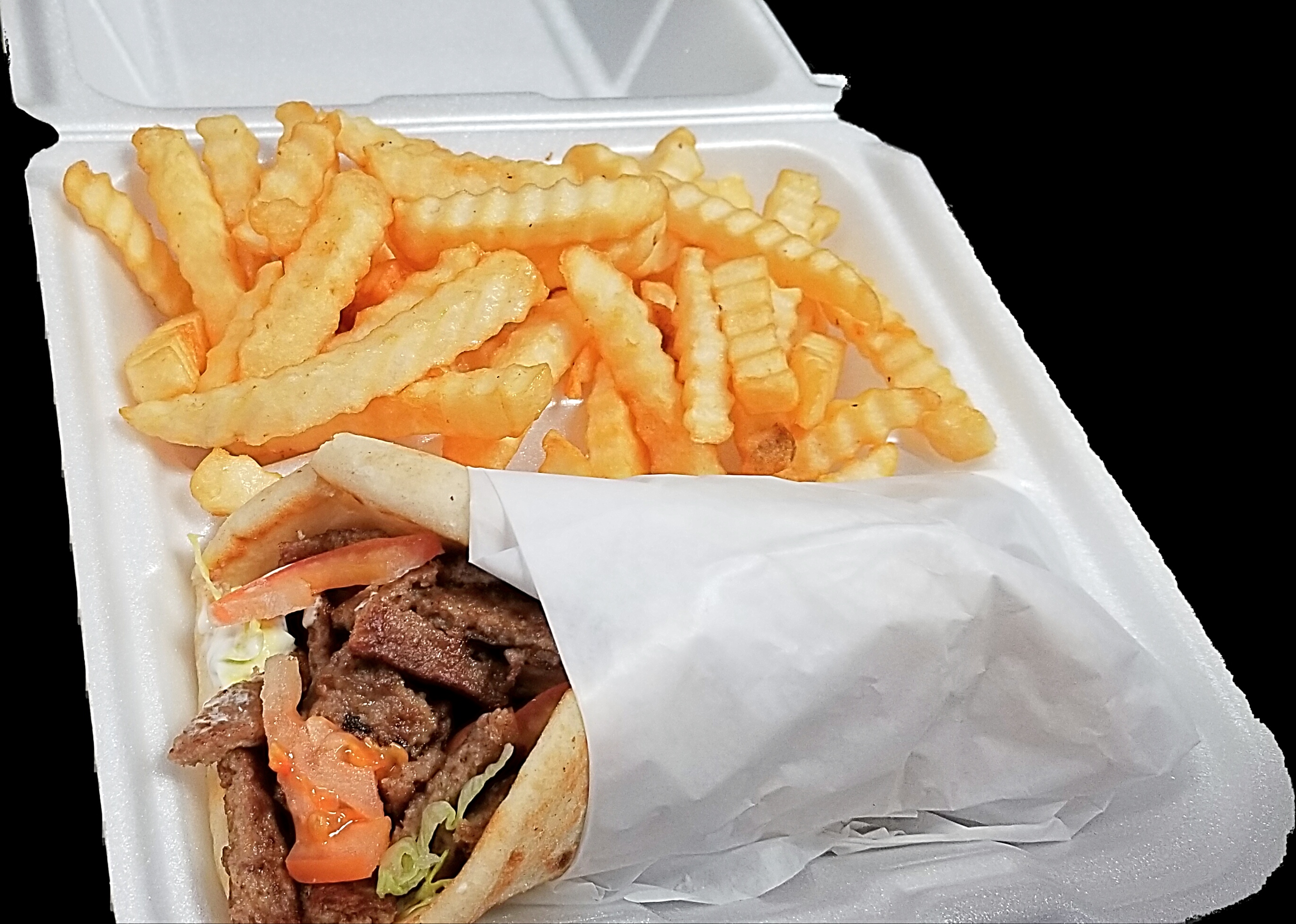 Order Lamb Gyro COMBO food online from America's Best Wings store, Newport News on bringmethat.com