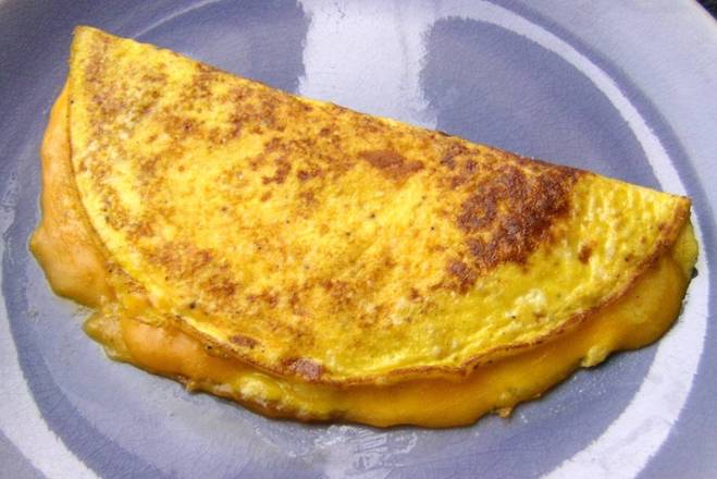 Order American Cheese Omelet  food online from Mocha Town store, Newark on bringmethat.com