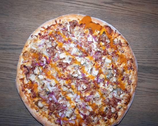 Order Buffalo Pizza (9") food online from Flo Pizzeria Ristorante store, Plainfield on bringmethat.com