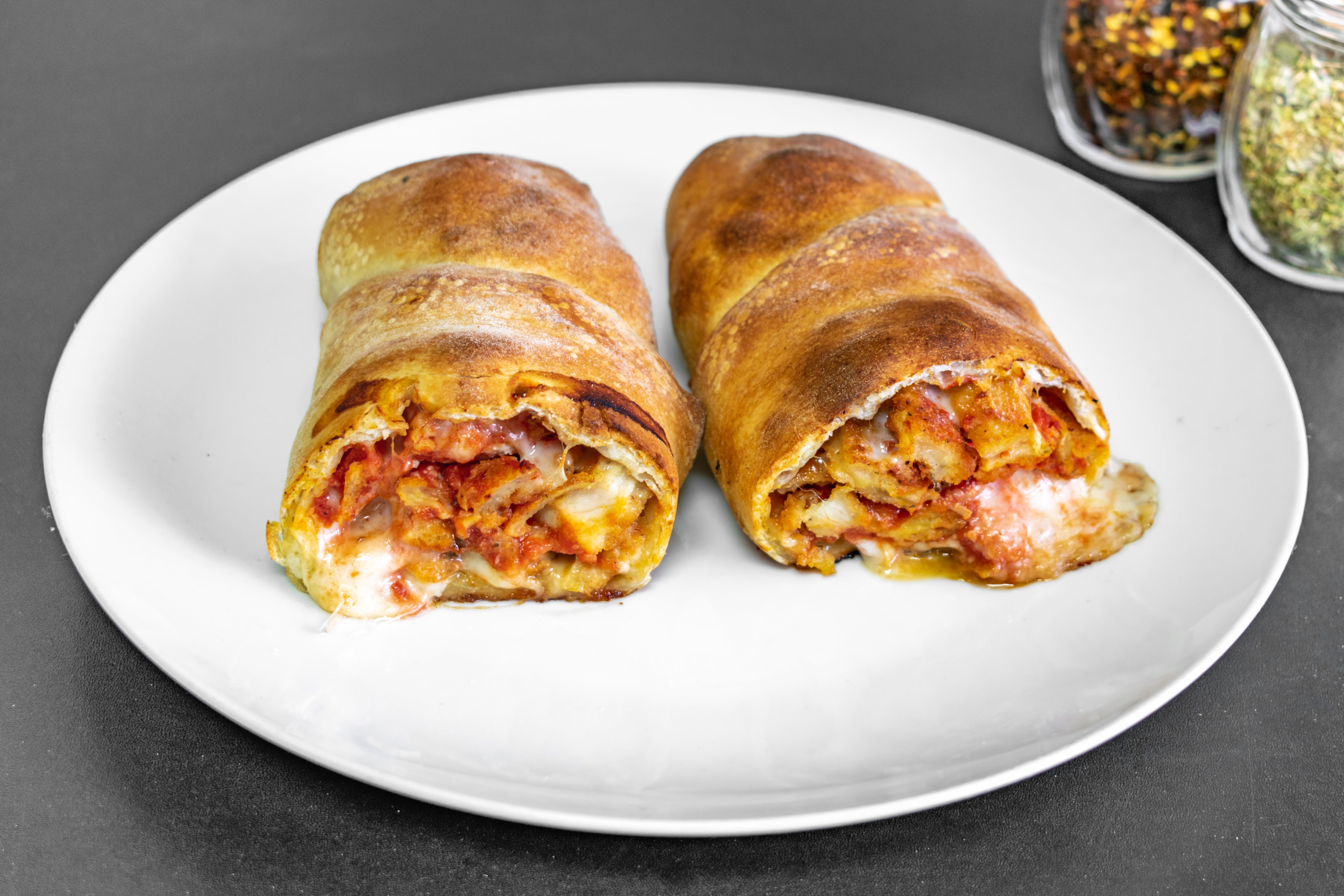 Order Chicken Parmigiana Roll - Roll food online from J & S Pizza store, South Amboy on bringmethat.com